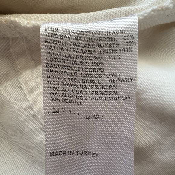 Ragged Priest Jeans Womens 26 Straight Leg Solar Geometric Abstract Festival S15 - Picture 10 of 11